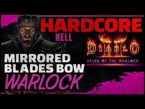 [Hell] HARDCORE Bow Warlock Guided Playthrough | Diablo 2 RotW