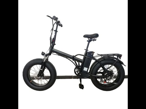 Folding style snow tire electric assisted bike variable speed operation new energy  continuation