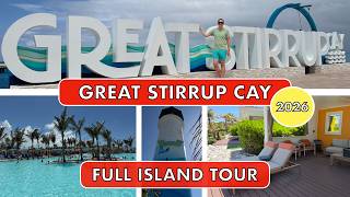 Great Stirrup Cay | NCL Private Island Full Tour | 4K | 2026
