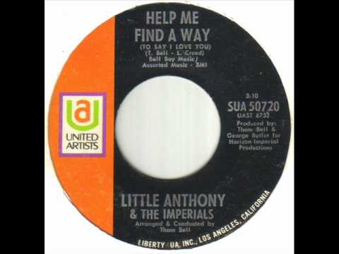 Little Anthony & The Imperials - Help Me Find A Way.wmv