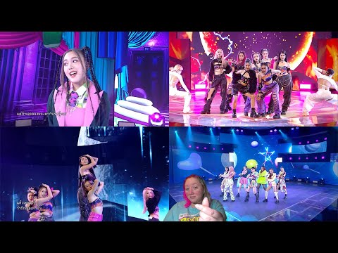 I react to: 4EVE - "Trick or treat" & "Booty bomb" (T-POP STAGE)