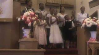 Contee Children Choir in performance: Amazing Grace 05-10-09.