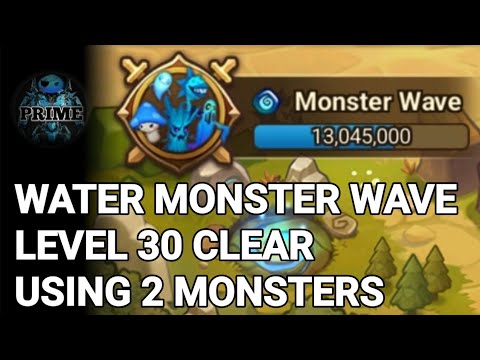 @GenesisPrime Water Wave - Lvl30 - Using 2 Mons - Summoners War