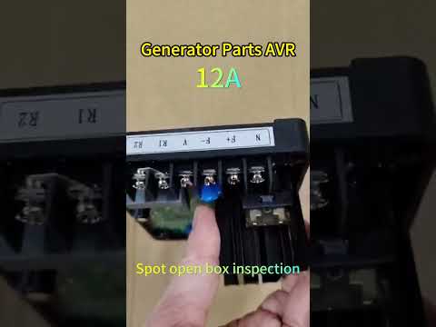 Voltage Regulator AVR 12A Diesel Generator AVR GAVR-12A GAVR 12A #gensetparts #avr  #12A