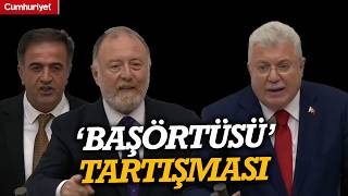MECLİS'TE 'BAŞÖRTÜSÜ' TARTIŞMASI... Temelli’den Akbaşoğlu'na:Kadın arkadaşlarını