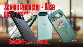 Google Pixel 10 Pro XL Screen Protector + case Installation Guide