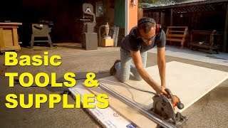 2023 guide to all the TOOLS and SUPPLIES you need to start a woodworking hobby
