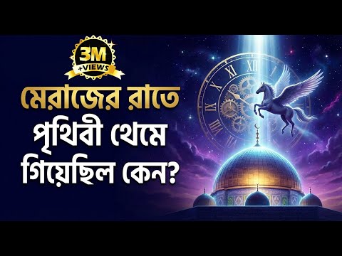 মেরাজের রাতে পৃথিবী থেমে গিয়েছিল কেন? #আলোরপথ #শবেমেরাজ