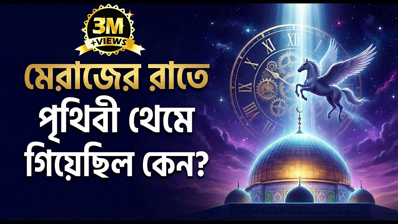 যখন মুহাম্মদ সাঃ আল্লাহ্ কে দেখলেন তখন পৃথিবী থেমে গিয়েছিলো কেন.