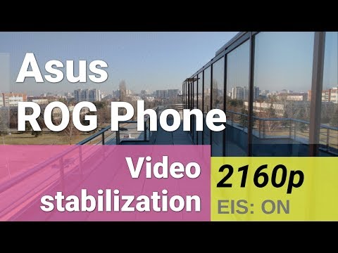Asus ROG Phone 2160p - Stabilization test EIS