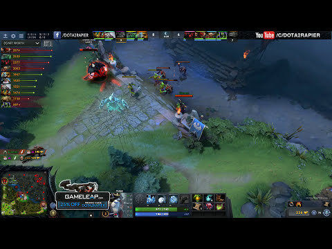 Arteezy Dota2 [Bloodseeker] vs Sumail [Tusk] QO [Sniper] RAGE QUIT LUL