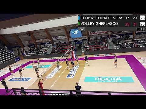 CLUB76 CHIERI FENERA vs VOLLEY GHERLASCO - 09/11/2025