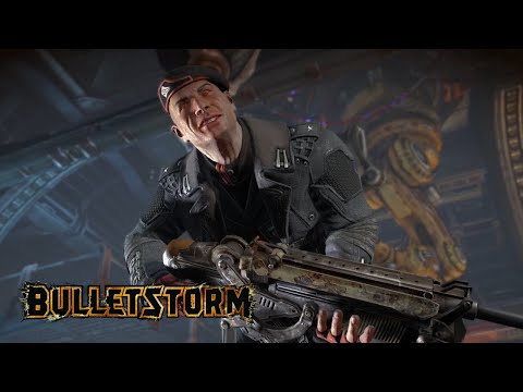 General Sarrano - Bulletstorm : Final Boss (Very Hard) & Ending