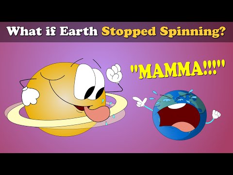What if Earth Stopped Spinning? + more videos | #aumsum #kids #science #education #children