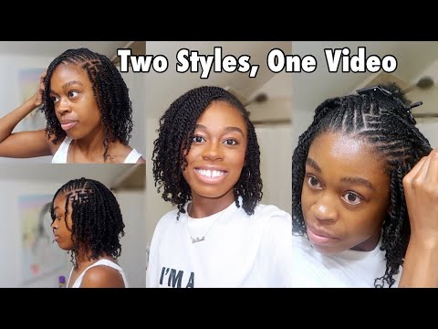 EXTREME Mini-Twist-Frisur für Haartyp 4 | DeSade | ft: Hot Braids