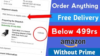 How to Get FREE Shipping on Amazon.in for items less than 499INR |Amazon FREE Delivery Trick |Hindi