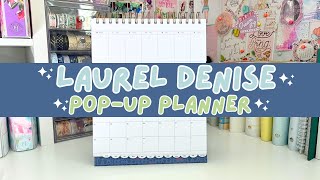 Laurel Denise pop-up planner unboxing and review!