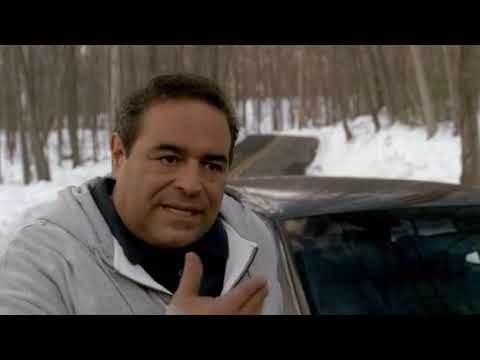 Sopranos S6E10 Vito Crashes His Car Then Kills The Other Driver. John Sacrimoni Pleads Guilty