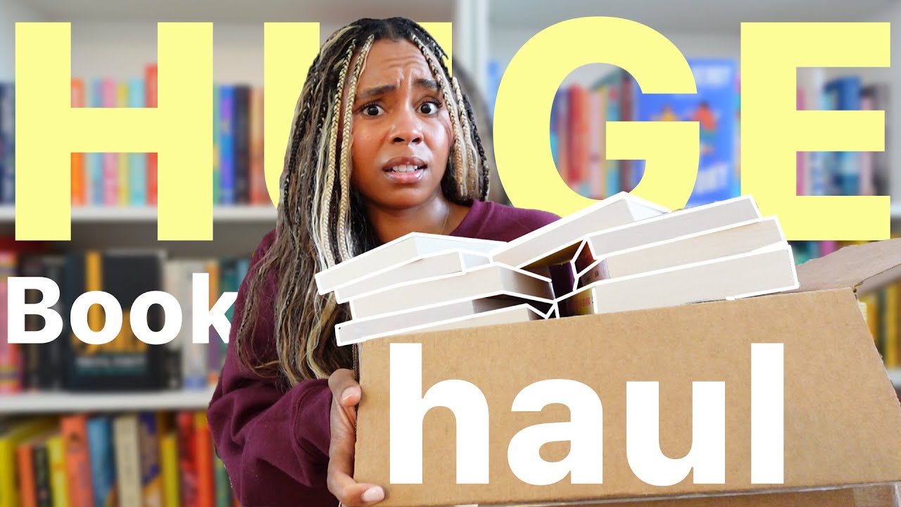 my BIGGEST book haul yet!! 📦📚 | 30+ new books