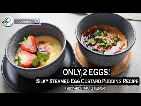 Silky Steamed Egg & Custard Pudding: Easy 5-Min Recipe (Beginner Friendly)