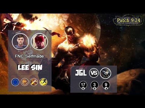 FNC Selfmade Lee Sin Jungle VS Rengar | LOL | S9 EUW Challenger - Full Gameplay