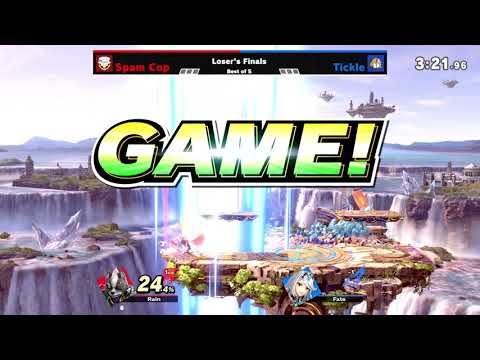 Tempo Revival 4 - Tickle (Pyra Mythra) Vs. Spam Cop (Wolf) - Loser's Finals - Smash Ultimate