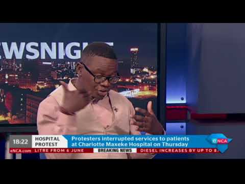 eNCA's Khayelihle Khumalo on Charlotte Maxeke Hospital strike