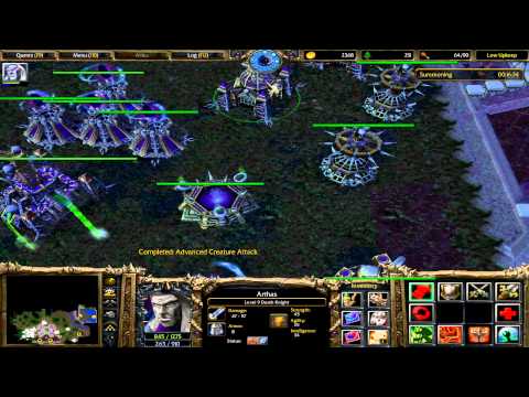 Warcraft 3 Speed Walkthrough Undead Campaign Final Chapter 8 [3/3] [Normal Part 4 of 8] (No Audio)