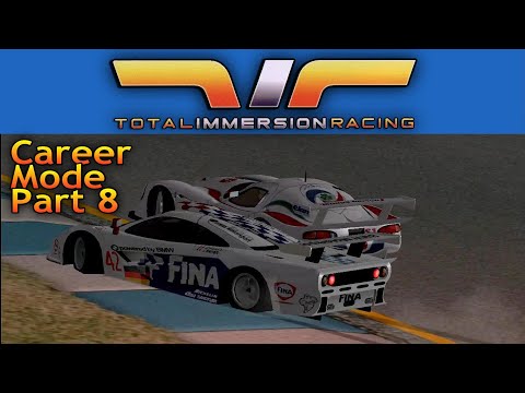 McLaren Racing Vs Panoz Racing! | Total Immersion Racing Career Mode P8 | TheCombustionGamer