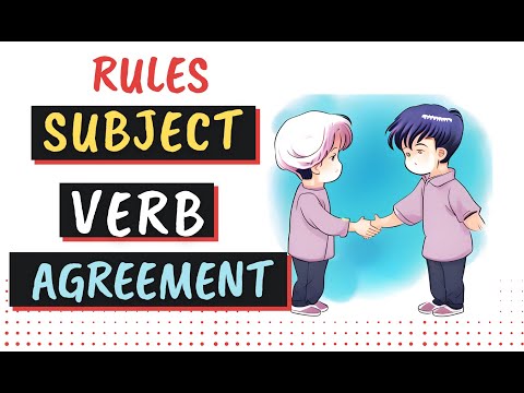 Subject verb agreement | Rules and tips | Madhushree Doshi