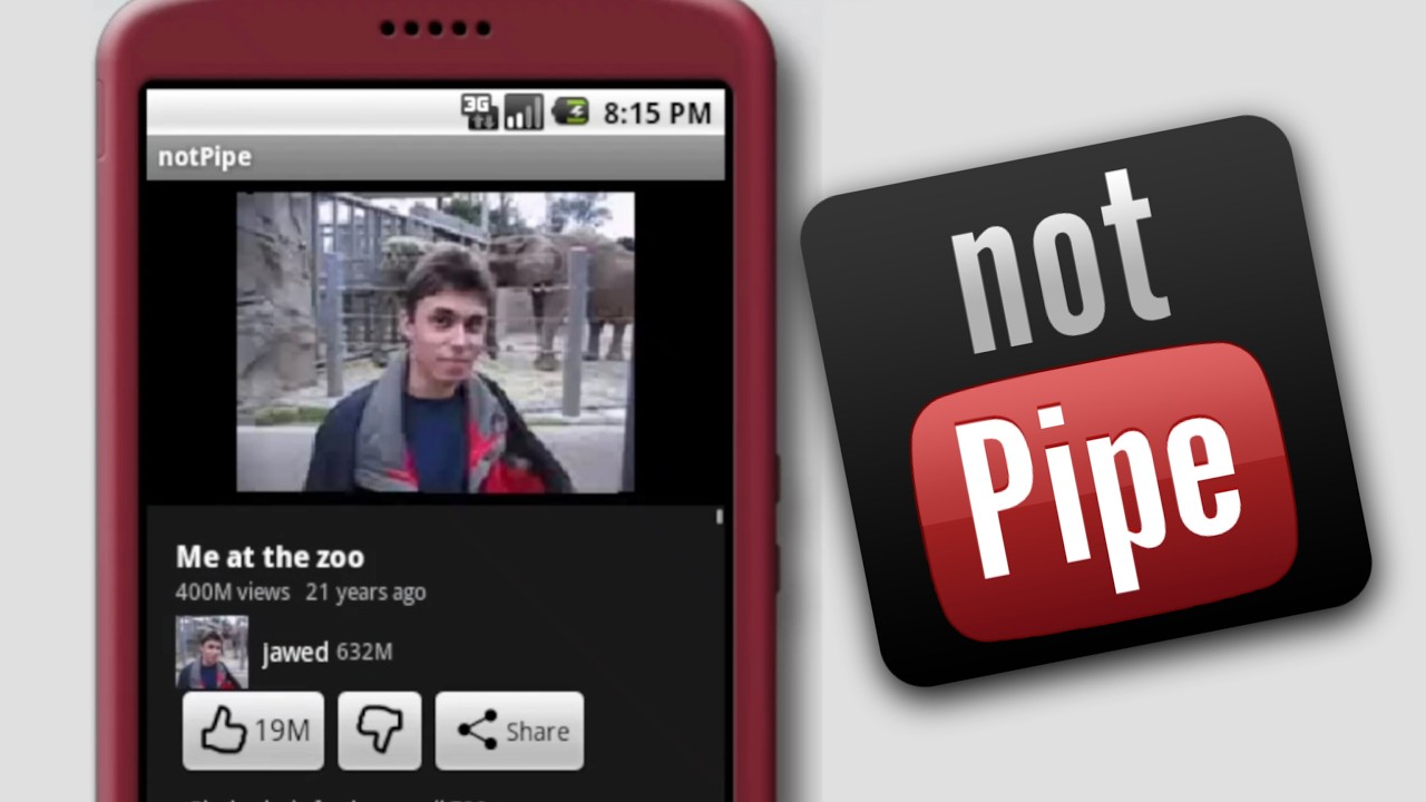 How to watch YouTube videos on Android 1.5 with notPipe