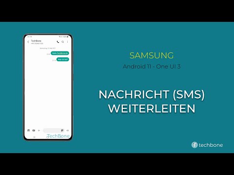 Nachricht (SMS) weiterleiten - Samsung [Android 11 - One UI 3]