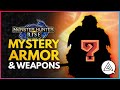 Monster Hunter Rise | New Mystery Armor Set - Perfect for Charge Blade & Gunlance