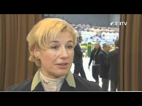 Rolex FEI World Cup 2010/11, Geneva - Jessica Kurten
