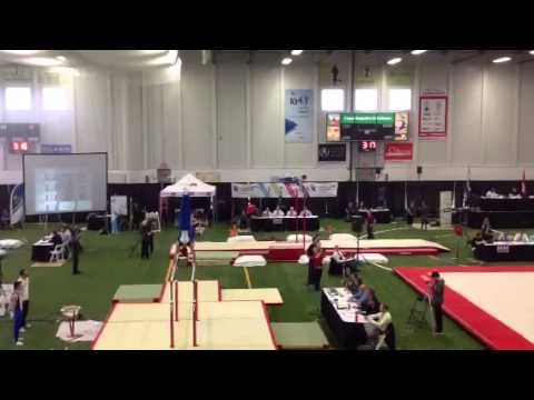 Callum at 2015 Canadian National gymnastics championships