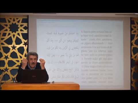 Tuncer Namlı "Şûrâ Suresi (30 -53)" Ayetlerin Tefsiri