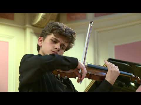 GUIDO SANT'ANNA / Menuhin Competition 2018, Junior semi-finals
