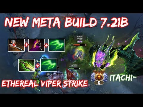 Itachi- Viper New Meta Build 7.21b - Atos Veil Viper Strike - Dota 2