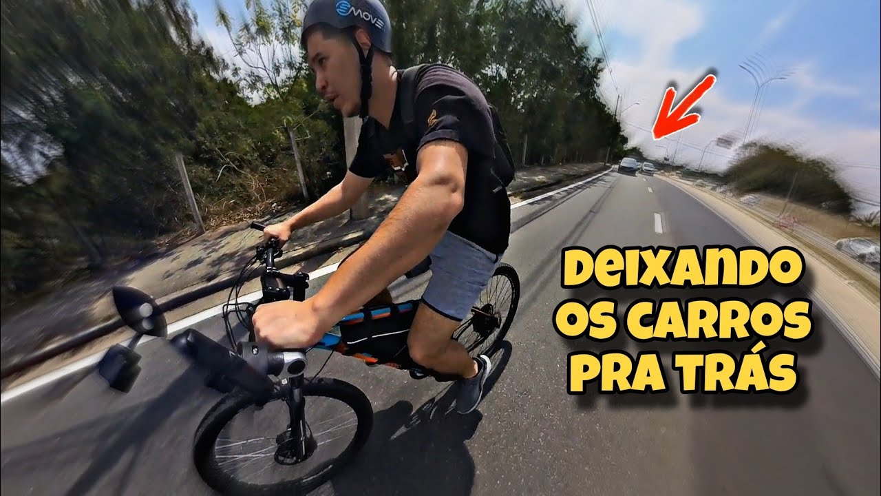 BIKE ELÉTRICA DE PEDAL ASSISTIDO MAIS VELOZ DO MUNDO