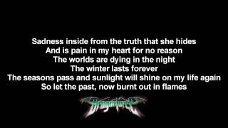 DragonForce - Seasons (Acoustic Version) | Lyrics on screen | HD