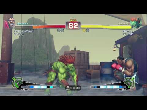 SSF4 - LeftHandofGawd [BA] vs eltwopee [BL] #ssf4