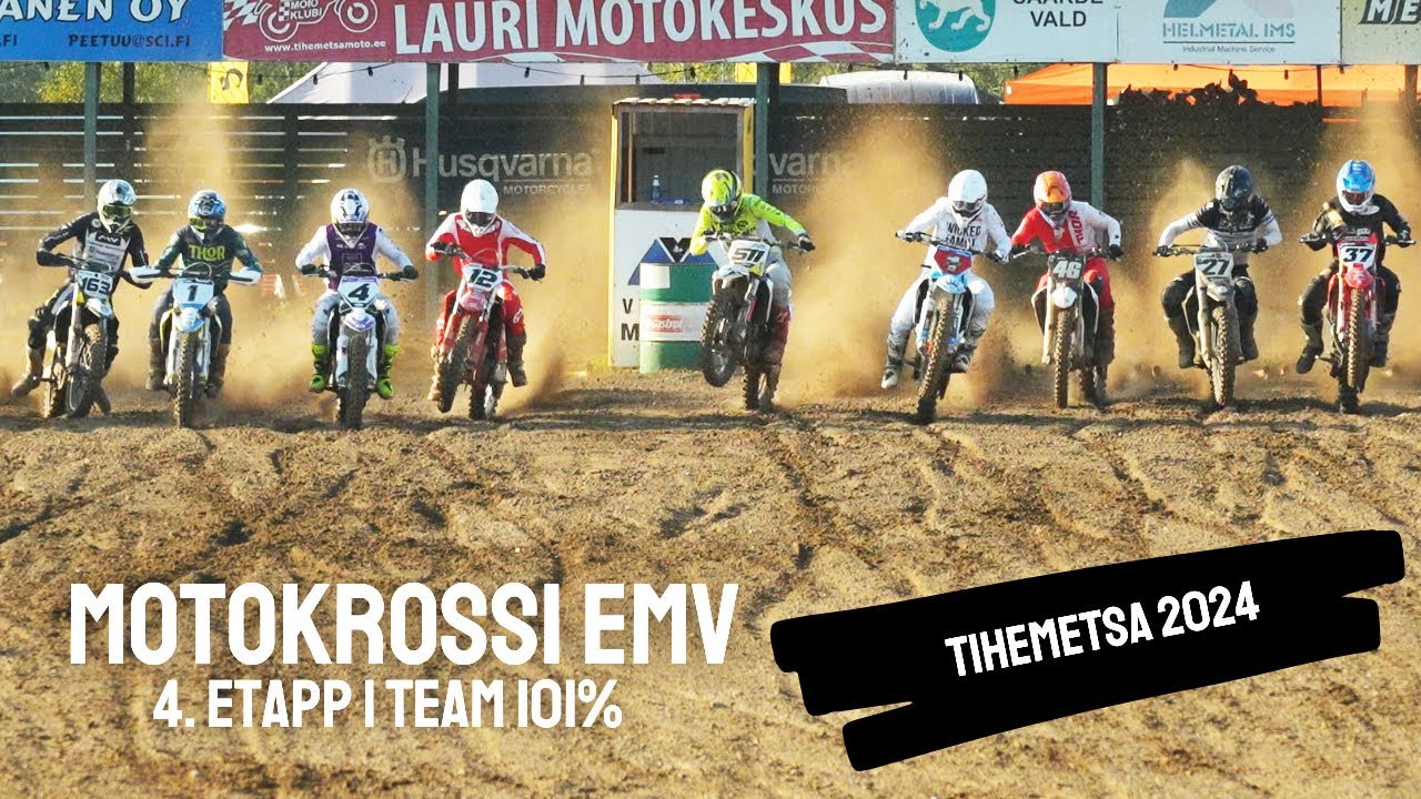 Motokrossi EMV IV etapi aftermovie - Tihemetsa 2024 | Team 101%