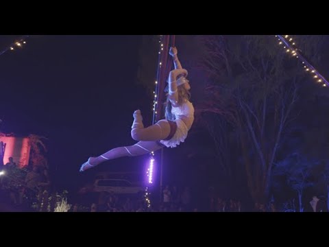 Aerial Hammock Performance  - Ultraviolet