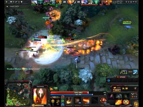Dota 2 Phoenix rampage