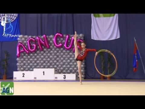 Anastasiia Kolyanchuk - Kyiv Olimp (UKR) - Arco (Hoop) - Junior - AGN Cup 2017