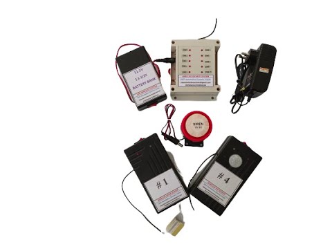 WIRELESS AUTOMATIC GSM/NON GSM SECURITY SYSTEM / BURGLAR ALARM UNIT