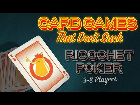 Shut Up & Sit Down teaches: RICOCHET POKER