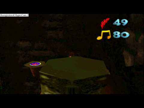 Banjo-Kazooie Walkthrough: Mad Monster Mansion Part V (Music Note Challange)
