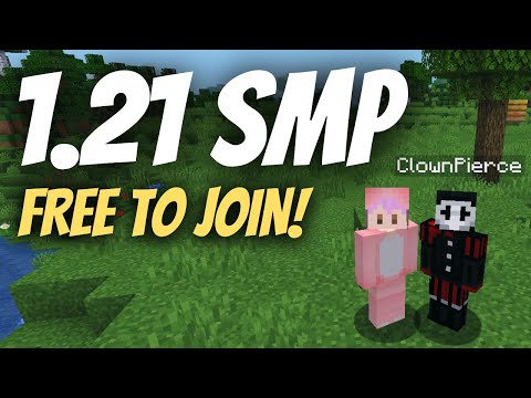 24/7 Joinable Minecraft SMP (PUBLIC) ~ 1.21 Java & Bedrock Survival Server | IP: live.zedarmc.com