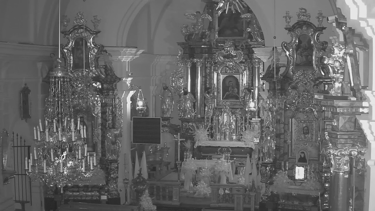 Live webcam view of Baroque Altar of Our Lady of Zakliczyn